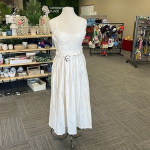 Cream Future Collective Dress w/ pockets